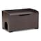 Baxton Studio Mariam ModernDark Brown Finished Wood Cat Litter Box Cover House 194-11765-ZORO - alternate 3